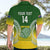 Personalised Cook Islands Rugby Hawaiian Shirt Pacific Go The Kukis Gradient Style LT14 - Polynesian Pride