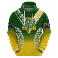 Custom Cook Islands Rugby Hoodie Pacific Go The Kukis Gradient Style LT14 - Polynesian Pride