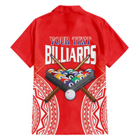 Personalised Taiwan Billiards Family Matching Tank Maxi Dress and Hawaiian Shirt Eight-ball Pool Polynesia Tattoo - Polynesian Pride