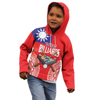 Personalised Taiwan Billiards Kid Hoodie Eight-ball Pool Polynesia Tattoo - Polynesian Pride
