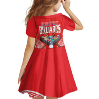 Personalised Taiwan Billiards Kid Short Sleeve Dress Eight-ball Pool Polynesia Tattoo LT14 - Polynesian Pride