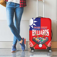 Personalised Taiwan Billiards Luggage Cover Eight-ball Pool Polynesia Tattoo - Polynesian Pride
