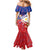 Personalised Philippines Billiards Family Matching Mermaid Dress and Hawaiian Shirt Cue With Balls Flag Style - Polynesian Pride