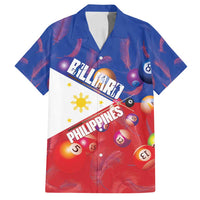 Personalised Philippines Billiards Family Matching Off Shoulder Short Dress and Hawaiian Shirt Cue With Balls Flag Style - Polynesian Pride