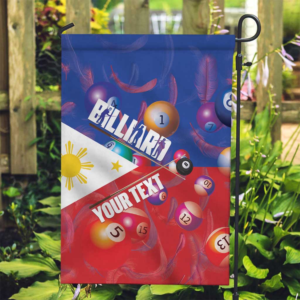 Personalised Philippines Billiards Garden Flag Cue With Balls Flag Style - Polynesian Pride