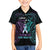 Suicide Awareness Memorial Kid Hawaiian Shirt I Wear Purple and Teal For Someone I Miss - Polynesian Pride