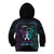 Suicide Awareness Memorial Kid Hoodie I Wear Purple and Teal For Someone I Miss - Polynesian Pride