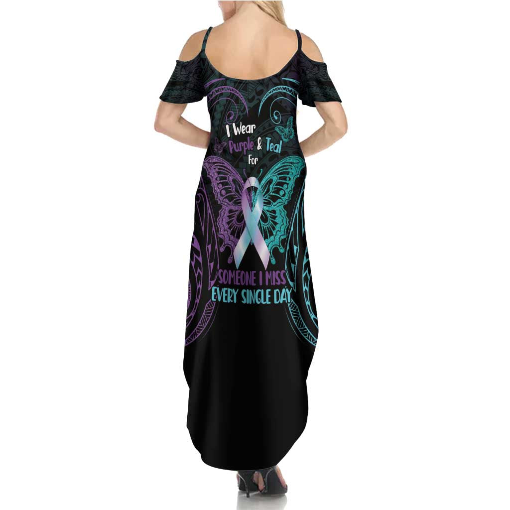 teal and purple maxi dress Women's Teal & Purple Floral Print Maxi Dress