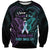 Suicide Awareness Memorial Sweatshirt I Wear Purple and Teal For Someone I Miss - Polynesian Pride