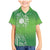 Polynesia Depression Awareness Family Matching Mermaid Dress and Hawaiian Shirt Sunflower Green Ribbons Polynesian Tattoo