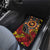 Celebrating 50 Years Papua New Guinea Car Mats Aboriginal Mix Papuan Pattern - Polynesian Pride