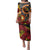 Celebrating 50 Years Papua New Guinea Family Matching Puletasi and Hawaiian Shirt Aboriginal Mix Papuan Pattern - Polynesian Pride