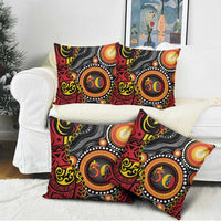 Celebrating 50 Years Papua New Guinea Pillow Cover Aboriginal Mix Papuan Pattern LT14 - Polynesian Pride