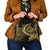 Vanuatu Shoulder Handbag Hibisus Polynesian Pattern Gold - Polynesian Pride