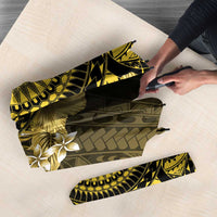 Vanuatu Umbrella Hibisus Polynesian Pattern Gold - Polynesian Pride