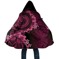 Vanuatu Cloak Hibisus Polynesian Pattern Pink - Polynesian Pride