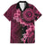 Vanuatu Family Matching Puletasi and Hawaiian Shirt Hibisus Polynesian Pattern Pink - Polynesian Pride