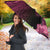 Vanuatu Umbrella Hibisus Polynesian Pattern Pink - Polynesian Pride