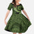 Vanuatu Family Matching Summer Maxi Dress and Hawaiian Shirt Hibisus Polynesian Pattern Green - Polynesian Pride