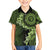 Vanuatu Family Matching Summer Maxi Dress and Hawaiian Shirt Hibisus Polynesian Pattern Green - Polynesian Pride