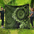 Vanuatu Quilt Hibisus Polynesian Pattern Green - Polynesian Pride