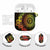 Vanuatu AirPods Case Hibisus Polynesian Pattern Reggae - Polynesian Pride