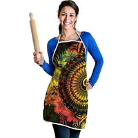 Vanuatu Apron Hibisus Polynesian Pattern Reggae - Polynesian Pride