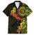 Vanuatu Family Matching Summer Maxi Dress and Hawaiian Shirt Hibisus Polynesian Pattern Reggae - Polynesian Pride