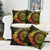 Vanuatu Pillow Cover Hibisus Polynesian Pattern Reggae - Polynesian Pride