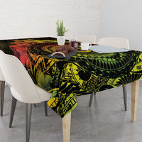 Vanuatu Tablecloth Hibisus Polynesian Pattern Reggae - Polynesian Pride