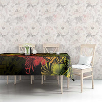 Vanuatu Tablecloth Hibisus Polynesian Pattern Reggae - Polynesian Pride