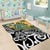 New Zealand Australia Rugby Area Rug Wallabies Aboriginal All Black Maori Tiki Together - Polynesian Pride