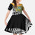 New Zealand Australia Rugby Custom Family Matching Tank Maxi Dress and Hawaiian Shirt Wallabies Aboriginal All Black Maori Tiki Together - Polynesian Pride