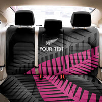 New Zealand Silver Fern Rugby Custom Back Car Seat Cover 2025 All Black Go Champions - Polynesian Pride