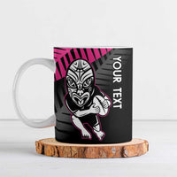 New Zealand Silver Fern Rugby Custom Ceramic Mug 2025 All Black Go Champions - Polynesian Pride