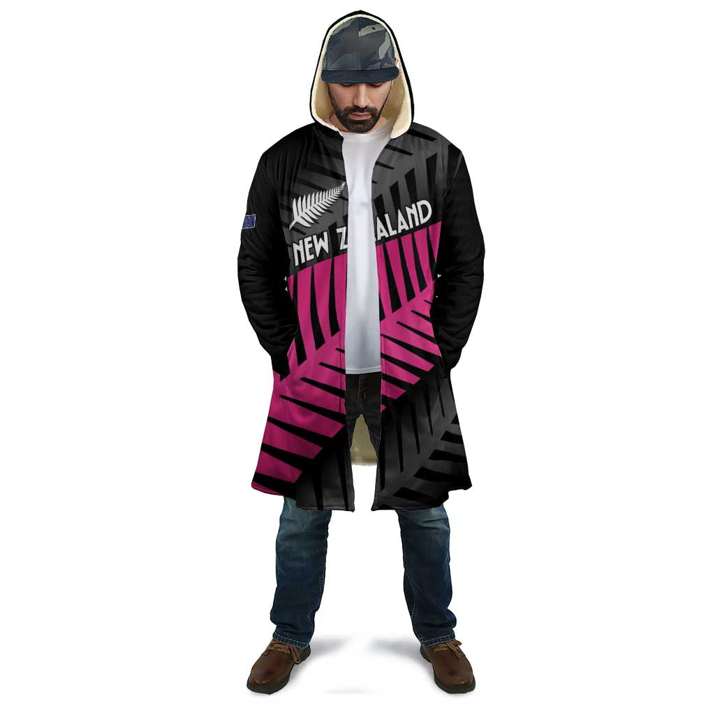 New Zealand Silver Fern Rugby Custom Cloak 2025 All Black Go Champions - Polynesian Pride