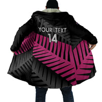 New Zealand Silver Fern Rugby Custom Cloak 2025 All Black Go Champions - Polynesian Pride