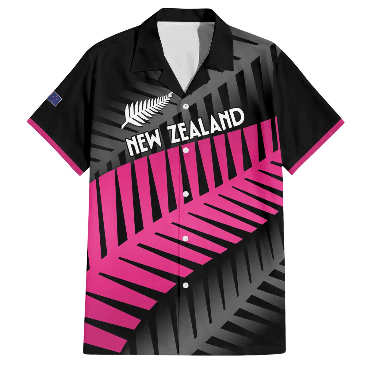New Zealand Silver Fern Rugby Custom Family Matching Off The Shoulder Long Sleeve Dress and Hawaiian Shirt 2025 All Black Go Champions - Polynesian Pride