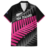 New Zealand Silver Fern Rugby Custom Family Matching Off The Shoulder Long Sleeve Dress and Hawaiian Shirt 2025 All Black Go Champions - Polynesian Pride