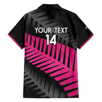 New Zealand Silver Fern Rugby Custom Family Matching Off Shoulder Short Dress and Hawaiian Shirt 2025 All Black Go Champions - Polynesian Pride