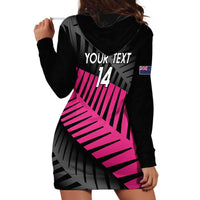 New Zealand Silver Fern Rugby Custom Hoodie Dress 2025 All Black Go Champions - Polynesian Pride