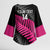 New Zealand Silver Fern Rugby Custom Kimono Sleeve Blouse 2025 All Black Go Champions - Polynesian Pride