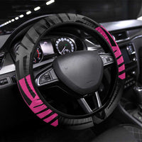 New Zealand Silver Fern Rugby Steering Wheel Cover 2025 All Black Go Champions - Polynesian Pride