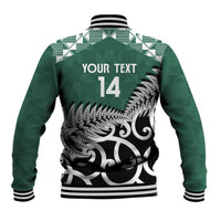 New Zealand South Africa Rugby Custom Baseball Jacket Springboks Kente All Black Maori Together - Polynesian Pride