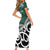 New Zealand South Africa Rugby Custom Family Matching Short Sleeve Bodycon Dress and Hawaiian Shirt Springboks Kente All Black Maori Together - Polynesian Pride