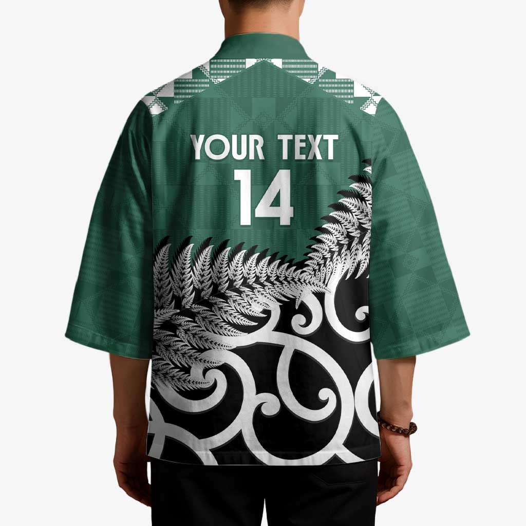 New Zealand South Africa Rugby Custom Kimono Springboks Kente All Black Maori Together - Polynesian Pride