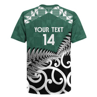 New Zealand South Africa Rugby Custom Rugby Jersey Springboks Kente All Black Maori Together - Polynesian Pride