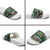 New Zealand South Africa Rugby Slide Sandals Springboks Kente All Black Maori Together - Polynesian Pride