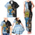 New Zealand Argentina Rugby Custom Family Matching Tank Maxi Dress and Hawaiian Shirt 2025 Los Pumas All Black Together - Polynesian Pride