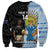 New Zealand Argentina Rugby Custom Sweatshirt 2025 Los Pumas All Black Together - Polynesian Pride